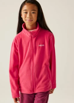 Regatta Pop Pink Kids King II Anti-Pill Symmetry Fleece (3- 16 Yrs)