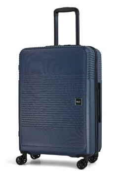 Rock Lincoln Navy Suitcase