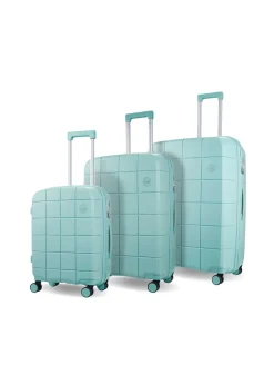 Rock Pixel Suitcase Pastel Green