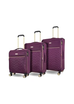 Rock Sloane Suitcase Purple