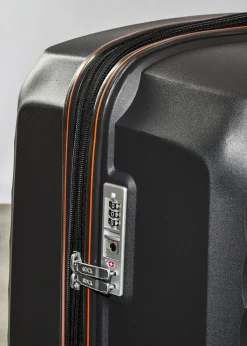 Rock Sunwave Suitcase Charcoal