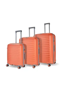 Rock Sunwave Suitcase Peach