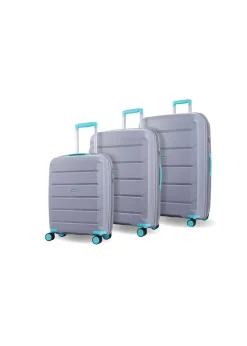 Rock Tulum Suitcase Grey/Aqua