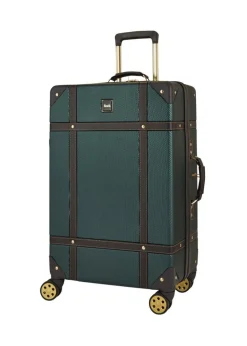 Rock Vintage Suitcase Emerald Green