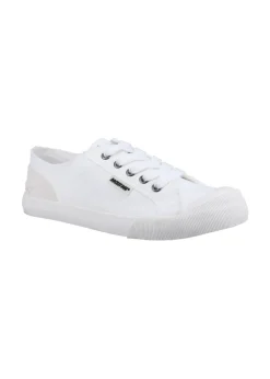 Rocket Dog White Jazzin 12A Canvas Shoes