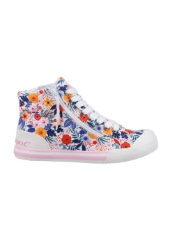 Rocket Dog White Jazzin Malden Floral Shoes