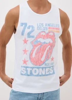 Rolling Stones White Vest