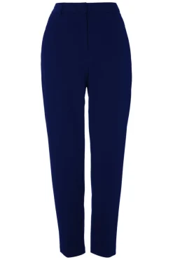 Roman Navy Long Straight Leg Stretch Trouser