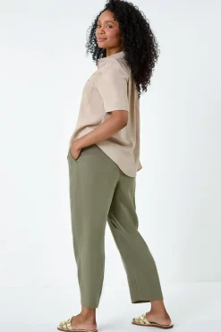 Roman Stone Petite Button Up Pocket Shirt