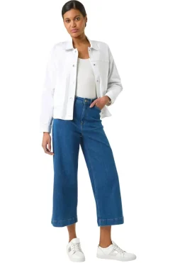 Roman White Patch Pocket Jacket