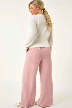 Roman White Petite Floral Button Up Cardigan