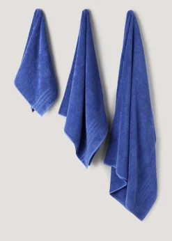 Royal Blue 100% Egyptian Cotton Towels
