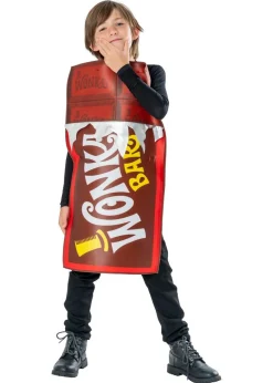 Rubies Kids Willy Wonka Bar Fancy Dress Costume