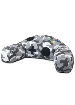 rucomfy Camo Grey Printed Gaming Controller Pillow