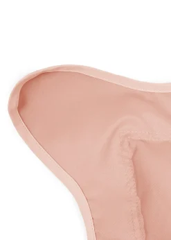 rucomfy Indoor/Outdoor Giant Scalloped Squashy Squarbie Dusky Pink Beanbag