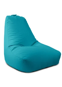 rucomfy Indoor/Outdoor Lounge Chair Turquoise Beanbag