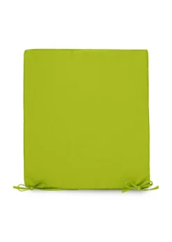 rucomfy Indoor/Outdoor Striped Single Bench Olive Green Seatpad