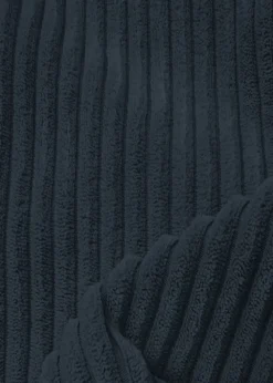 rucomfy Jumbo Cord Big Kids Snuggle Chair Navy Beanbag