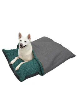 rucomfy Jumbo Cord Burrower Large Teal Pet Bed
