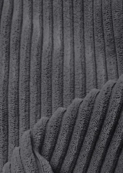 rucomfy Jumbo Cord Kids Slouchbag Slate Grey Beanbag