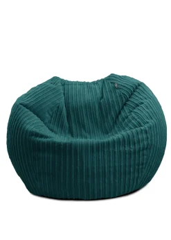 rucomfy Jumbo Cord Kids Slouchbag Teal Beanbag