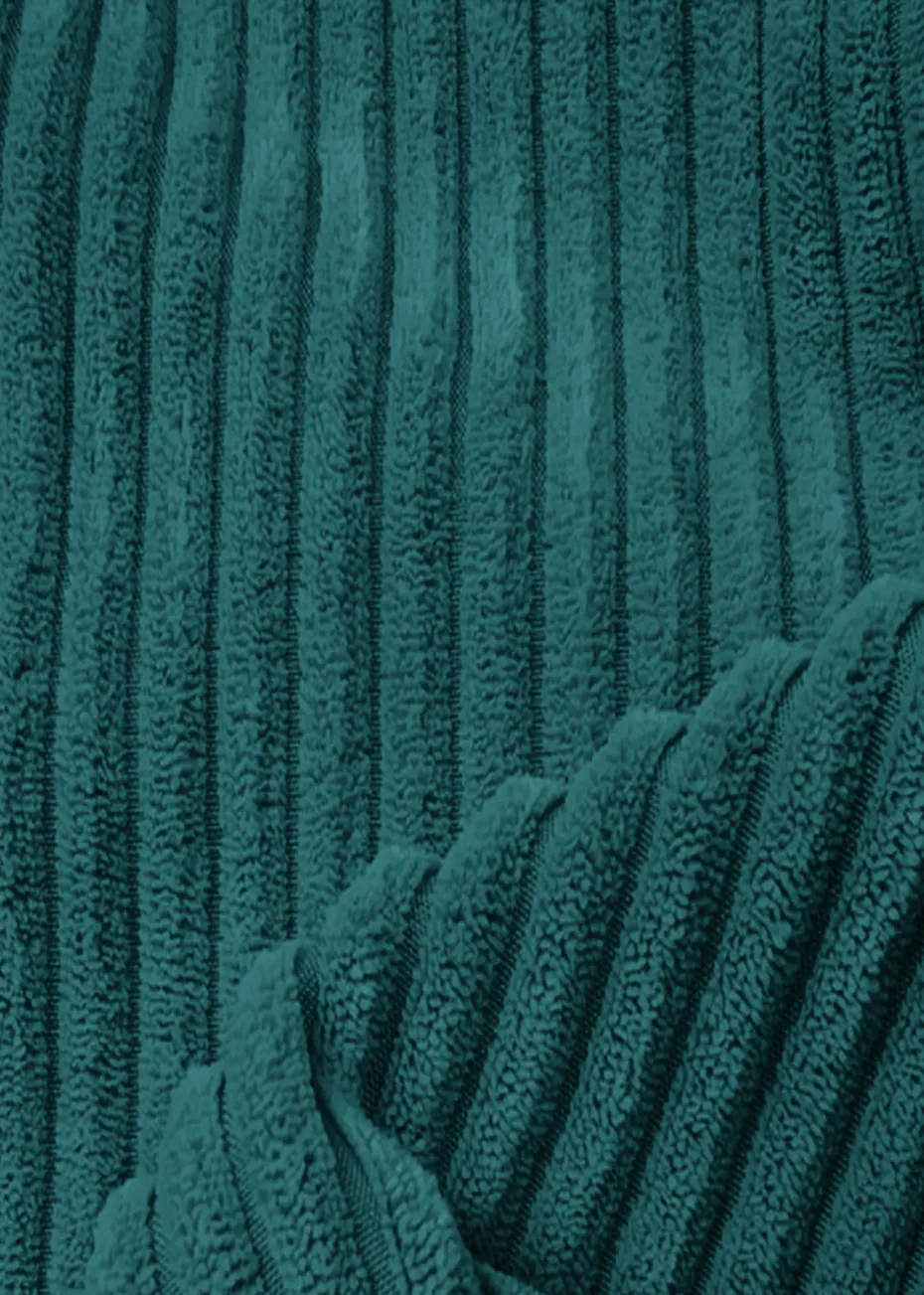 rucomfy Jumbo Cord Kids Slouchbag Teal Beanbag