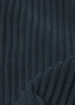 rucomfy Jumbo Cord Slouchbag Navy Blue Beanbag