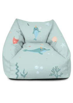 rucomfy Printed Kids Snuggle Chair Under The Sea Beanbag