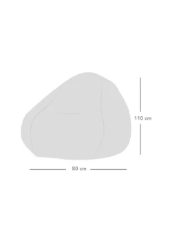 rucomfy Snug Slouchbag Natural Beanbag