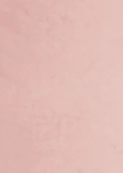 rucomfy Velvet Pouffe Pink Beanbag