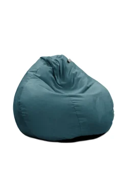 rucomfy Velvet Slouchbag Teal Beanbag