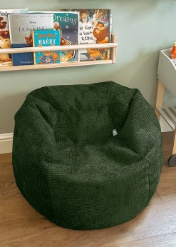 rucomfy Waffle Kids Slouchbag Highland Green Beanbag