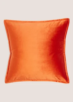 Rust Velvet Cushion