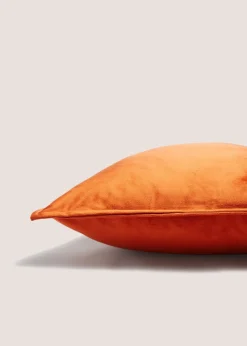 Rust Velvet Cushion