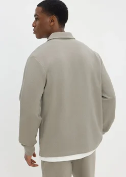 Sage Smart Textured Co Ord Overshirt