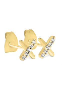 Say It With Gold Kiss Earrings