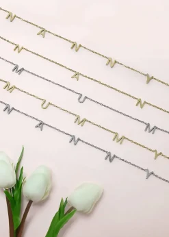 Say It With Gold Mummy Necklace