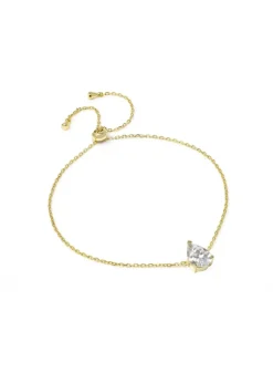 Say It With Gold Pear Bracelet