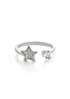 Say It With Sterling Silver Star of Luck Ring
