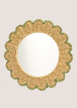 Scallop Edge Mirror