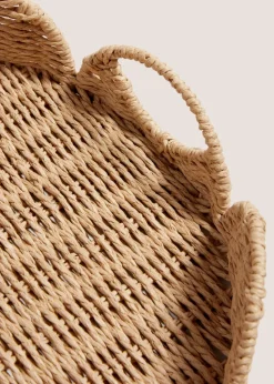 Scallop Edge Woven Vase