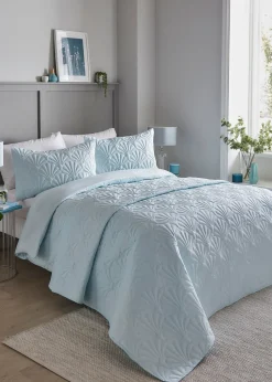 Serene Cavali Pinsonic Blue Bedspread