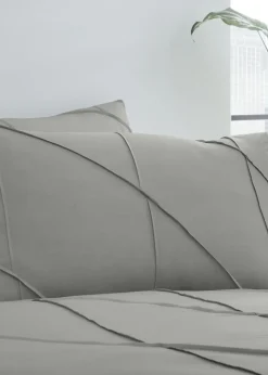 Serene Dart Grey Duvet Cover Set