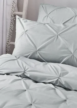 Serene Lara Silver Duvet Cover Set