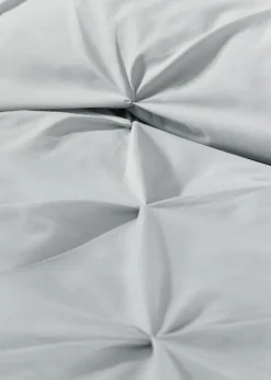 Serene Lara Silver Duvet Cover Set