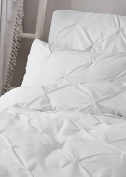 Serene Lara White Duvet Cover Set