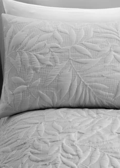 Serene Luana Soft Touch Silver Duvet Cover Set