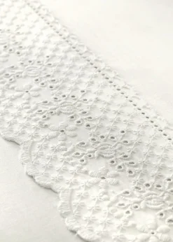 Serene Renaissance White Duvet Cover Set