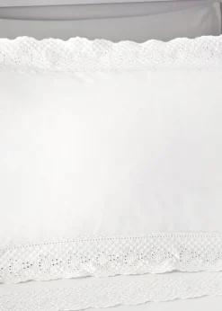 Serene Renaissance White Duvet Cover Set