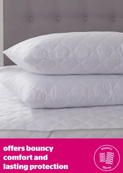 Silentnight Ultrabounce Pillow Protector Pair